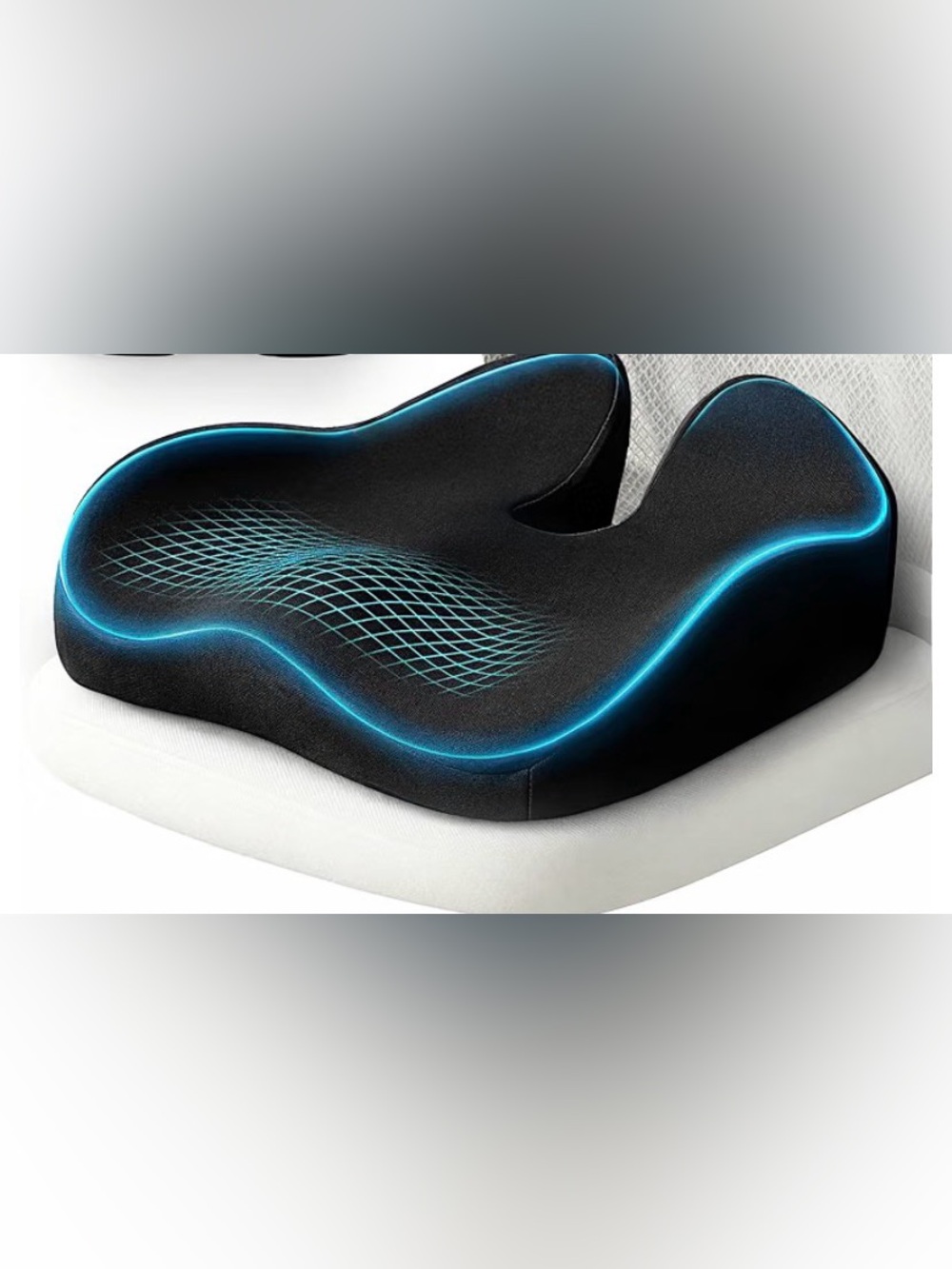 Comfort-Fit Black VR Headset Cushion Cover black